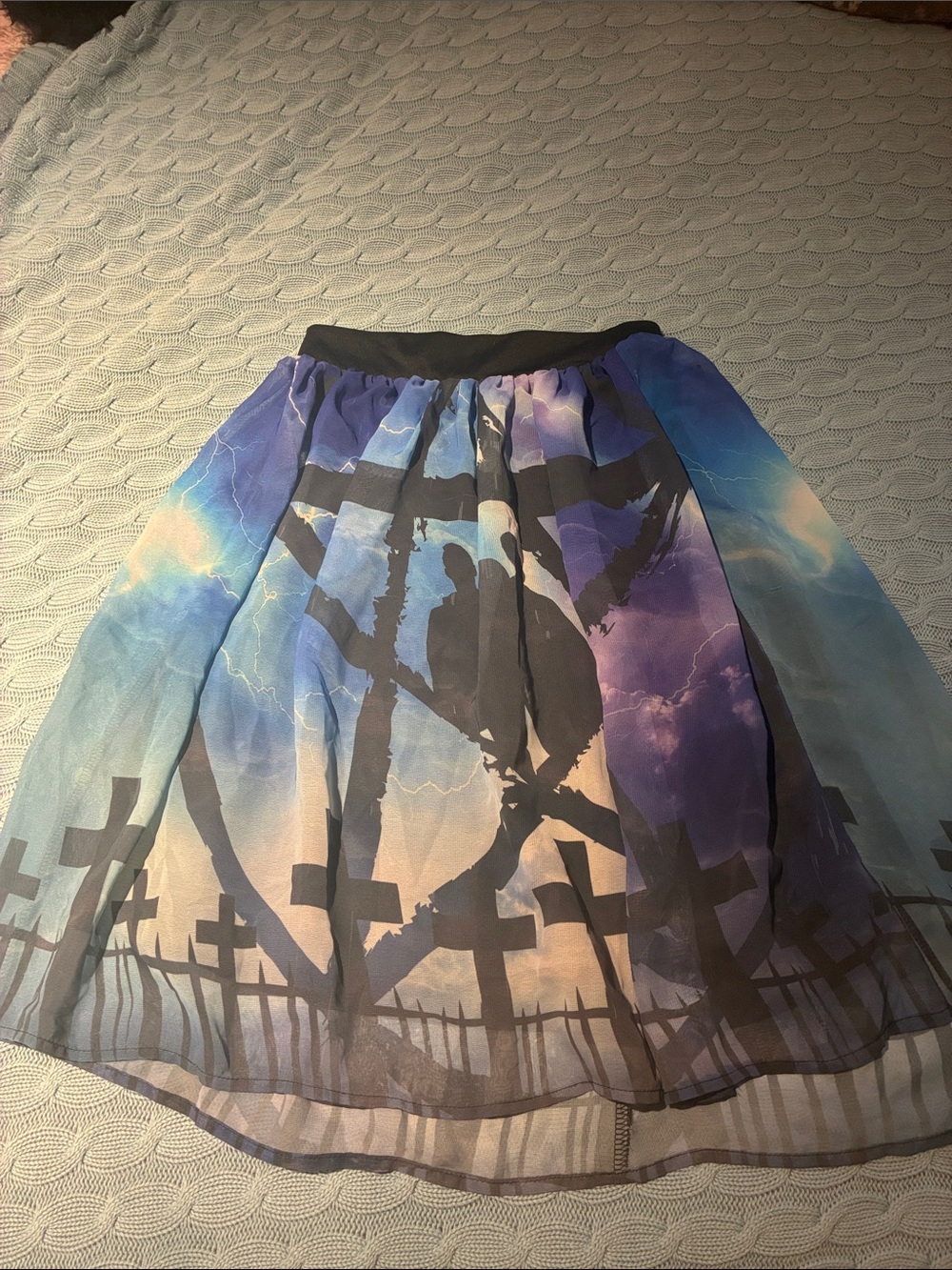 Hot Topic Supernatural Knee Length Skirt